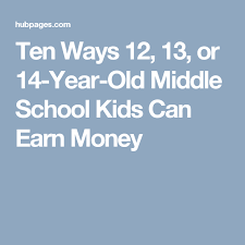 In some cases, you will earn points for taking surveys. 11 Ways 12 13 Or 14 Year Old Middle School Kids Can Earn Money Earn Money Online Fast Earn Money Blogging Earn Money