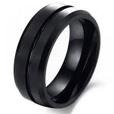New Black Classic Men Ring Titanium Carbide Price 1 83 Free Shipping Hashtag1 Titanium Rings For Men Rings For Men Black Tungsten Rings