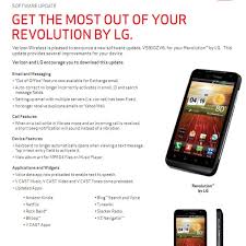 LG Revolution Update from Verizon is ...