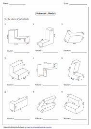 By The End Of The Activity Students Should Be Able To Calculate The Volume Of Irregular Shapes Based On P Volume Worksheets Volume Math Grade 5 Math Worksheets