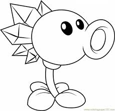 Coloring Pages Coloring Pages Excelent Plants Vs Zombies Funles In 2020 Plant Zombie Plants Vs Zombies Birthday Party Zombie Drawings