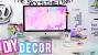 Rose Gold Diy Desk Decor