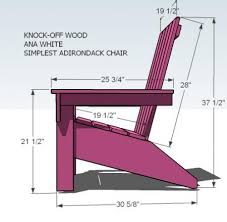Ana S Adirondack Chair Adirondack Chairs Diy Diy Chair Diy Furniture Plans