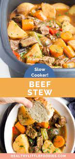 Slow Cooker Beef Stew Recipe Slow Cooker Beef Stew Slow Cook Beef Stew Health Dinner Recipes