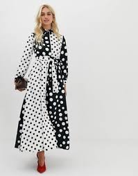 Quirky designs inn array of dresses, tops, knitwear. Zibi London Polka Dot Print Shirt Dress Women Cheap Dresses Printed Shirt Dress Womens Dresses