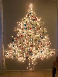 Small Home Not Enough Space In Your Room Here Is The Solution Turn Your Walls Into Simple I Wall Christmas Tree Unusual Christmas Trees Flat Christmas Tree
