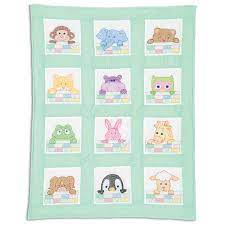 Since 1949, jack dempsey needle art has been offering the finest needle art products for hand embroidery. Peek A Boo Nursery Quilt Blocks Jack Dempsey Needle Art