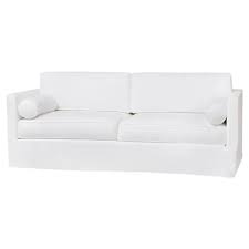 Maybe you would like to learn more about one of these? Cisco Brothers Vista Logan White Linen Slipcovered Sofa 84 Inch 81 W 90 W Kathy Kuo Home