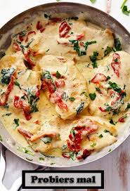 Cremiges Toskana Knoblauchhuhn Rezepte Fleisch Gerichte Hauptspeise