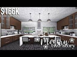Home building design building a house house design building ideas modern family house modern mansion modern houses cute house house blueprints roblox | welcome to bloxburg: Modern Two Story Part2 Interior Roblox Bloxburg Gamingwithv Youtube House Design Kitchen Bloxburg Modern House Simple House Plans