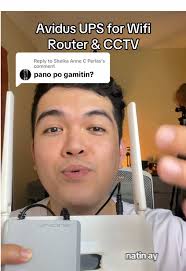 Avidus UPS: Paano Gamitin para sa Wifi at CCTV