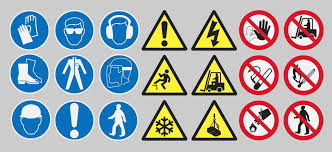 Words or pictures on the sign will show you why you need to slow down or use extra caution. Hse Safety Signs Compliance Faq