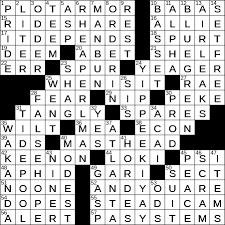 This clue belongs to la times crossword august 4 2021 answers. 0529 21 Ny Times Crossword 29 May 21 Saturday Nyxcrossword Com