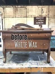 How To Easily Apply White Wax On Wood Furniture Raw Wood Furniture Diy Furniture Redo Diy Furniture Easy
