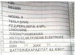 2019 tesla model 3 specs. New Cells Boost Tesla Model 3 Battery Capacity To 82 Kwh