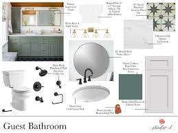 Project Studio L Place To Dwell Guest Bathroom Design Plan Guest Bathroom Design Bathroom Design Plans Bathroom Design