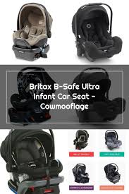 Britax B Safe Ultra Infant Car Seat Cowmooflage In 2020 Baby Car Seats Car Seats Baby Car