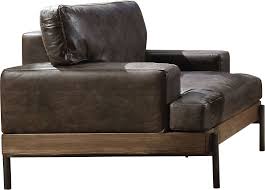 True to its name, the haven leather chair and a half is one you'll want to spend lots of time in. Greyleigh Pakswith 40 55 W Top Grain Leather Chair And A Half