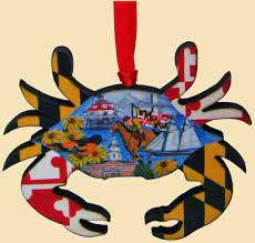 These are packed live under tender care. Maryland Ornaments Crab Ornaments