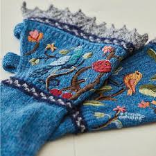 Check out our embroidery pattern pdf selection for the very best in unique or custom, handmade pieces from our magical, meaningful items you can't find anywhere else. Ravelry Gauntlet Gloves To Knit And Embroider Pattern By Vicki Square