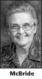 ARLENE McBRIDE Obituary (1933