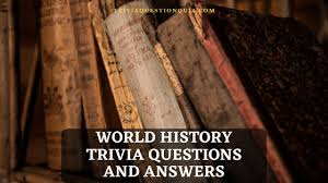 This conflict, known as the space race, saw the emergence of scientific discoveries and new technologies. 100 World History Trivia Questions And Answers Trivia Qq