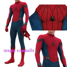 Spiderman homecoming cosplay costume spider man zentai suit halloweentop rated seller. Spider Man Homecoming Suit Avenger Cosplay Costume Bodysuit Mycosfactory