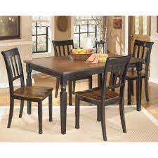 Dining room sets by ashley furniture homestore from the latest styles of bar furniture to dining room sets, ashley homestore combines the latest trends with technology to give you the very best for your home. Owingsville Rectangular Dining Room Table Wood Black Brown Signature Design By Ashley Target