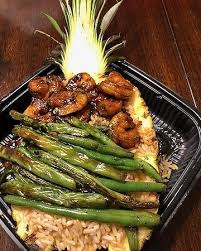 Jerk chicken pineapple bowl recipe. Jerk Shrimp Pineapple Bowl Picture Of Cuzzo S Cuisine Charlotte Tripadvisor