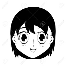 Black And White Vector Face Face Boy Anime Expression Facial Vector Illustration Black And White Ad Anime Expression Fac In 2020 Anime Expressions Vector Illustration Vintage Logo Design