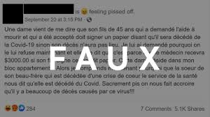 Trouvez l'annonce de décès parue dans le journal la voix du nord directement sur le site d'avis de décès et d'avis d'obsèques dansnoscoeurs.fr. Non Les Medecins Ne Recoivent Pas 3000 Lorsqu Ils Attribuent Un Deces A La Covid 19 Coronavirus Radio Canada Ca