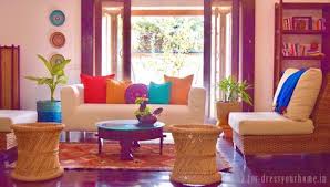 Asha Sudhir S Home Is A Sanctuary Of Treasures Handcrafted Products Dress Your Home Colourful Living Room Decor Indian Living Rooms India Home Decor