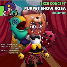 New hairstyle and some piercings, bibi's ready to party (☆▽☆). Rosa Brawl Stars Stats Skins Fanart En Espanol