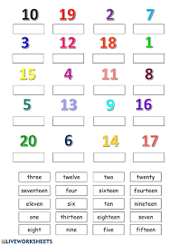 To print any of these tracing numbers, simply click on the. Number 1 20 Worksheet