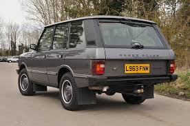 Road Test 1993 Range Rover 3 9 Vogue Se Classics World