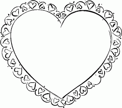 All these santa coloring pages are free and can be printed in seconds from your computer. Free Printable Valentine Hearts Coloring Home
