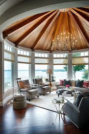 Ferndale Studio M Interiors Round House Sunroom Designs Sunroom Decorating