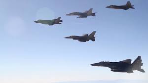 Join retired united states air. Five Major Fighter Aircraft Types Together In Formation F 15 F 16 F A 18 F 22 And F 35 Youtube