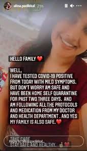 Maybe you would like to learn more about one of these? Alina Padikkal Tv Host Alina Padikkal Tests Covid Positive Says She Is Following All The Protocols And Medications Times Of India