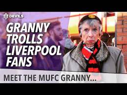 On sofascore livescore you can find all previous manchester united vs liverpool results sorted by their h2h matches. Granny Trolls Liverpool Fans Liverpool 1 Manchester United 2 Grannybantz Youtube
