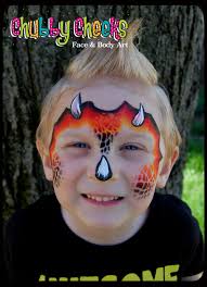 Chubbycheeksfaba Triceratops Facepaint Savannah Georgia Face Painter Face Paint G Dinosaur Face Painting Dragon Face Painting Face Painting Halloween