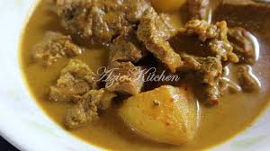 Gulai ikan aya kelantan gulai nasi dagang fish curry versi nur nis tv. Kari Daging Gulai Darat Kelantan Azie Kitchen