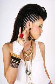 15 Foremost Braided Mohawk Hairstyles Mohawk With Braids Hair Styles Long Hair Mohawk Funky Hairstyles For Long Hair