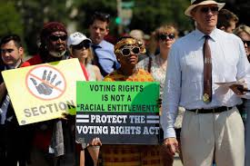 Section 2 of the act is a nationwide prohibition against certain voting practices and procedures. Trump Judge Argues Voters Can T Sue Under The Voting Rights Act
