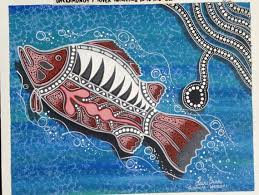 Australian Aboriginal Art Barramundi