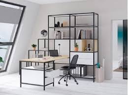 Hochbett schreibtisch regal toli natur 90x200cm. Schreibtische Mit Regalaufsatz Archiproducts