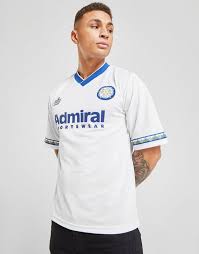 This season at elland road for the first time in our history we will be wearing our new official adidas leeds united 2020/21 home shirt. Score Draw Leeds United Fc 93 Home Trikot Herren Weiss Jd Sports