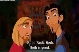A better "why not both?" gif - GIF - Imgur