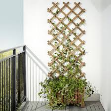 Was sagen die kunden angerer balkon sichtschutz. Askholmen Blumenkasten Mit Spalier Aussen Hellbraun Lasiert Ikea Deutschland