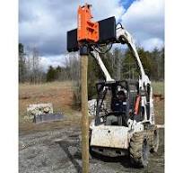 HP1000 - Hydraulic Rig Mounted Post Driver